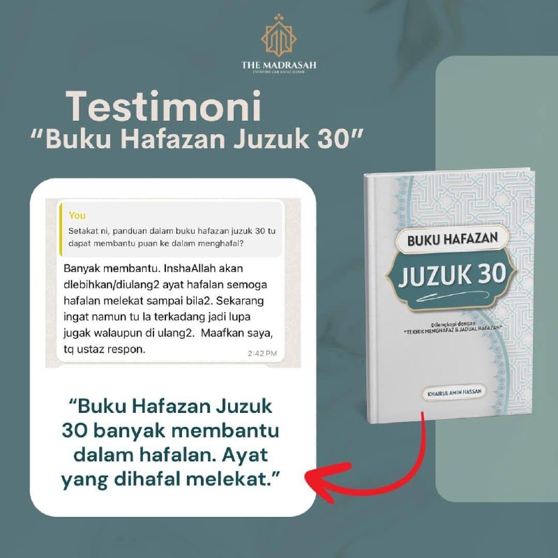 Feedback Buku Hafazan 1